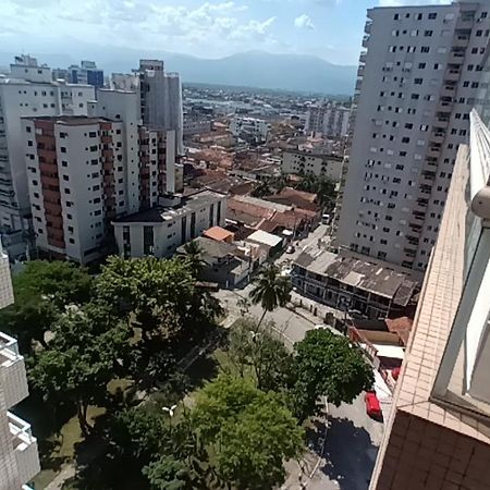 Apto Com Sacada Gourmet Vista Mar Praia Grande  Luaran gambar