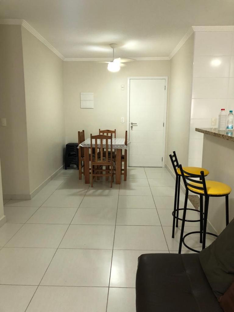 Apto Com Sacada Gourmet Vista Mar Praia Grande  Luaran gambar